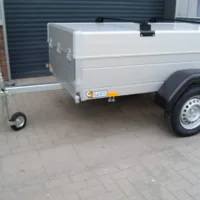 Deckelanhänger 255 X 133 X 52 cm 750 kg Aluminium – Bild 2