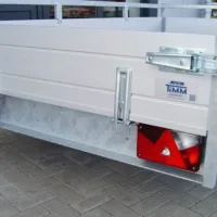 Tieflader 255x133cm 750kg Aluminium Anhänger – Bild 6