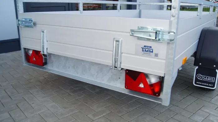 Tieflader 255x133cm 750kg Aluminium Anhänger – Bild 6