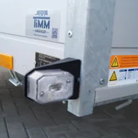 Tieflader 255x133cm 750kg Aluminium Anhänger – Bild 4