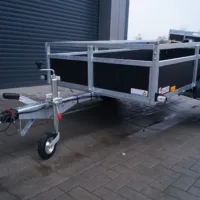 Tieflader 255x133cm 1350kg gebremst Holz Anhänger
