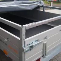 Tieflader 255x133cm 1350kg gebremst Flachplane – Bild 11