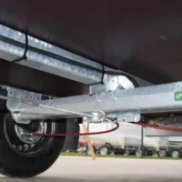 Tieflader 255x133cm 1350kg gebremst Flachplane – Bild 14