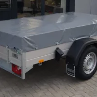 Tieflader 255x133cm 1350kg gebremst Flachplane – Bild 2