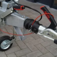 Tieflader 255x133cm 1350kg gebremst Flachplane – Bild 7