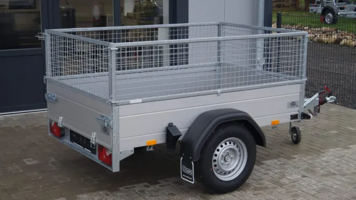 Tieflader 205x133cm 1350kg Laubgitter – Bild 2