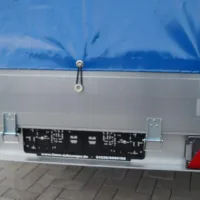 Tieflader XL 226x126cm 750kg Plane Blau – Bild 8