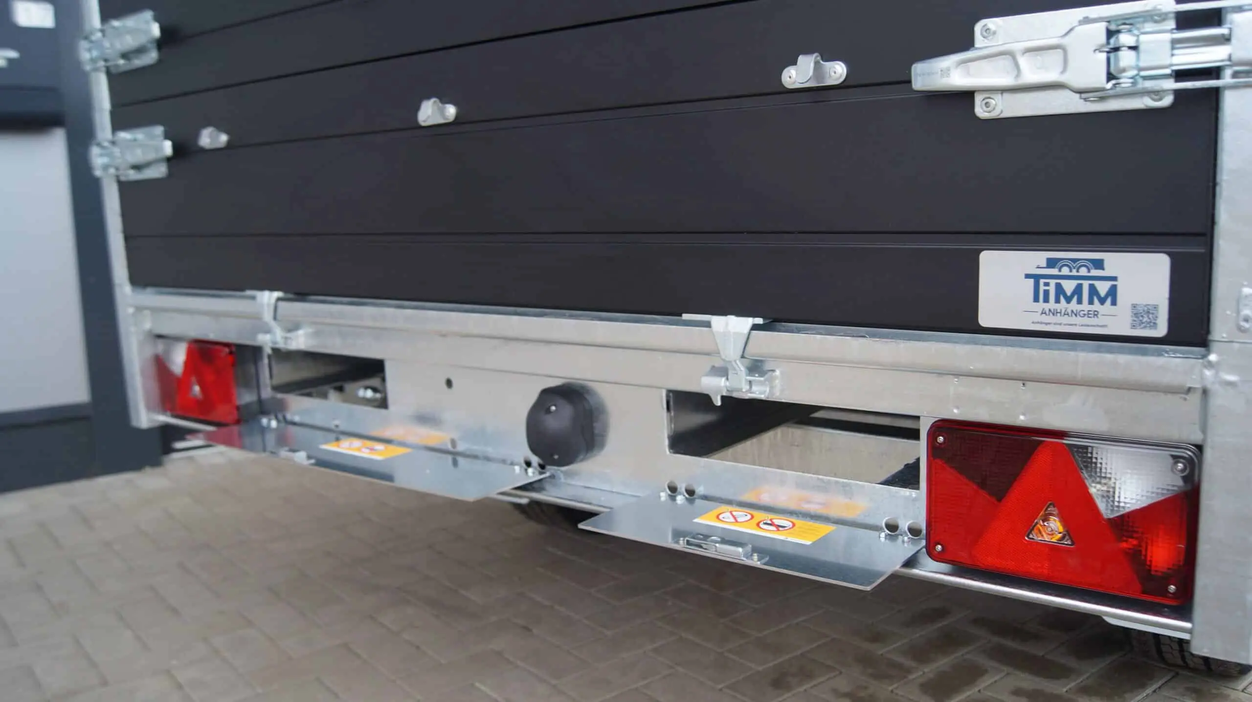 Heckkipper 276 170 2700kg E Black Aufsatzwände H-Gestell – Bild 6