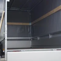 Tieflader 255x133cm 1350kg Hochplane grau 140cm – Bild 6