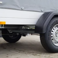 Tieflader 255x133cm 1350kg Hochplane grau 140cm – Bild 10