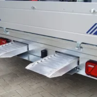 Dreiseitenkipper 406 204 3500kg verstärkt Stahlaufsatzwände Flachplane – Bild 14