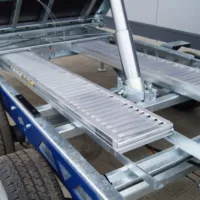 Dreiseitenkipper 406 204 3500kg verstärkt Stahlaufsatzwände Flachplane – Bild 6