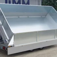 Dreiseitenkipper 406 204 3500kg verstärkt Stahlaufsatzwände – Bild 3