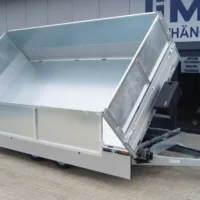 Dreiseitenkipper 406 204 3500kg verstärkt Stahlaufsatzwände – Bild 4
