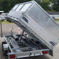 Dreiseitenkipper 406 204 3500kg verstärkt Stahlaufsatzwände – Bild 5