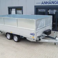 Dreiseitenkipper 406 204 3500kg verstärkt Stahlaufsatzwände