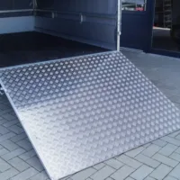 Tieflader 255x153cm 1500kg gebremst Rampe Plane Winde – Bild 6