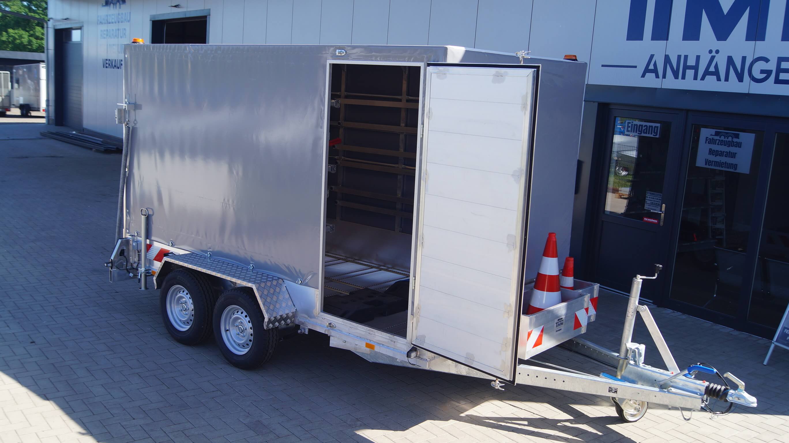 *Straßensicherheitsanhänger* Anhänger Tieflader Aluminium TL30 – Bild 4