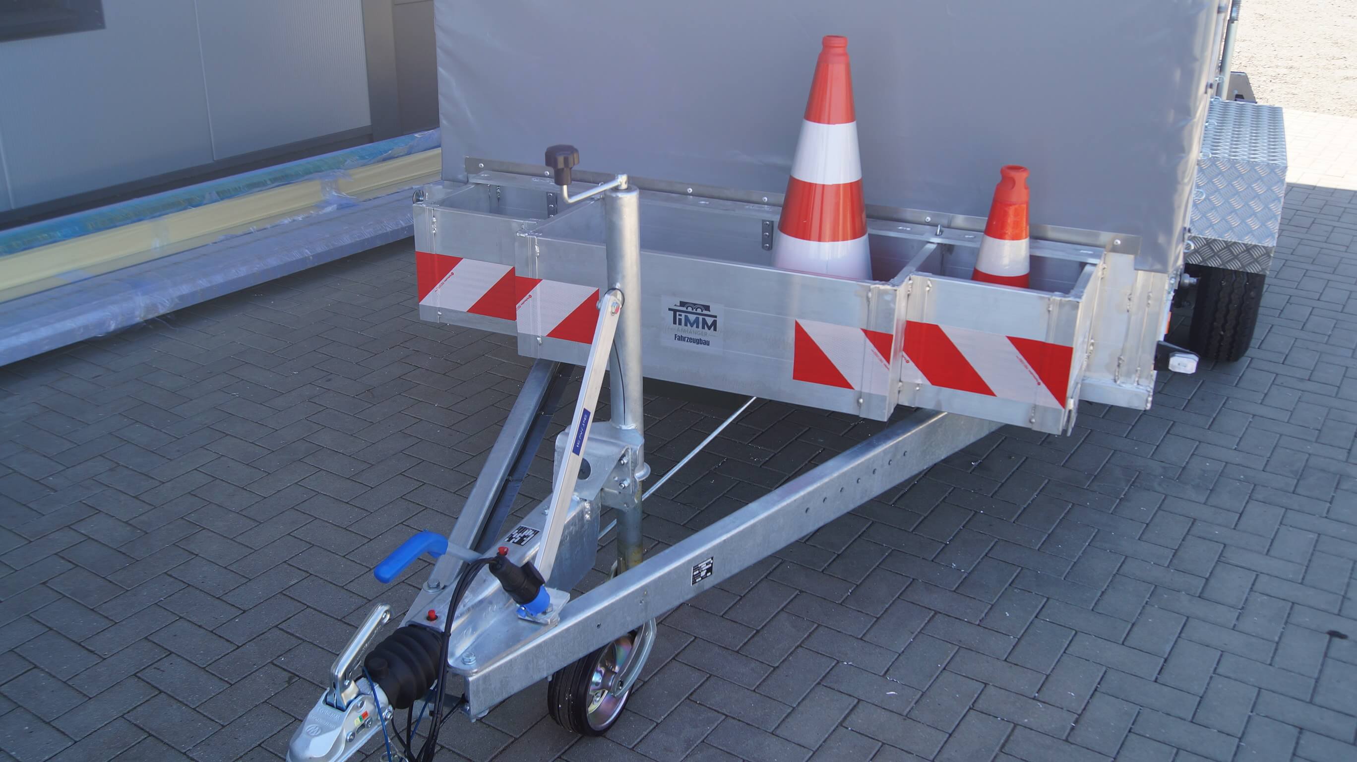 *Straßensicherheitsanhänger* Anhänger Tieflader Aluminium TL30 – Bild 12