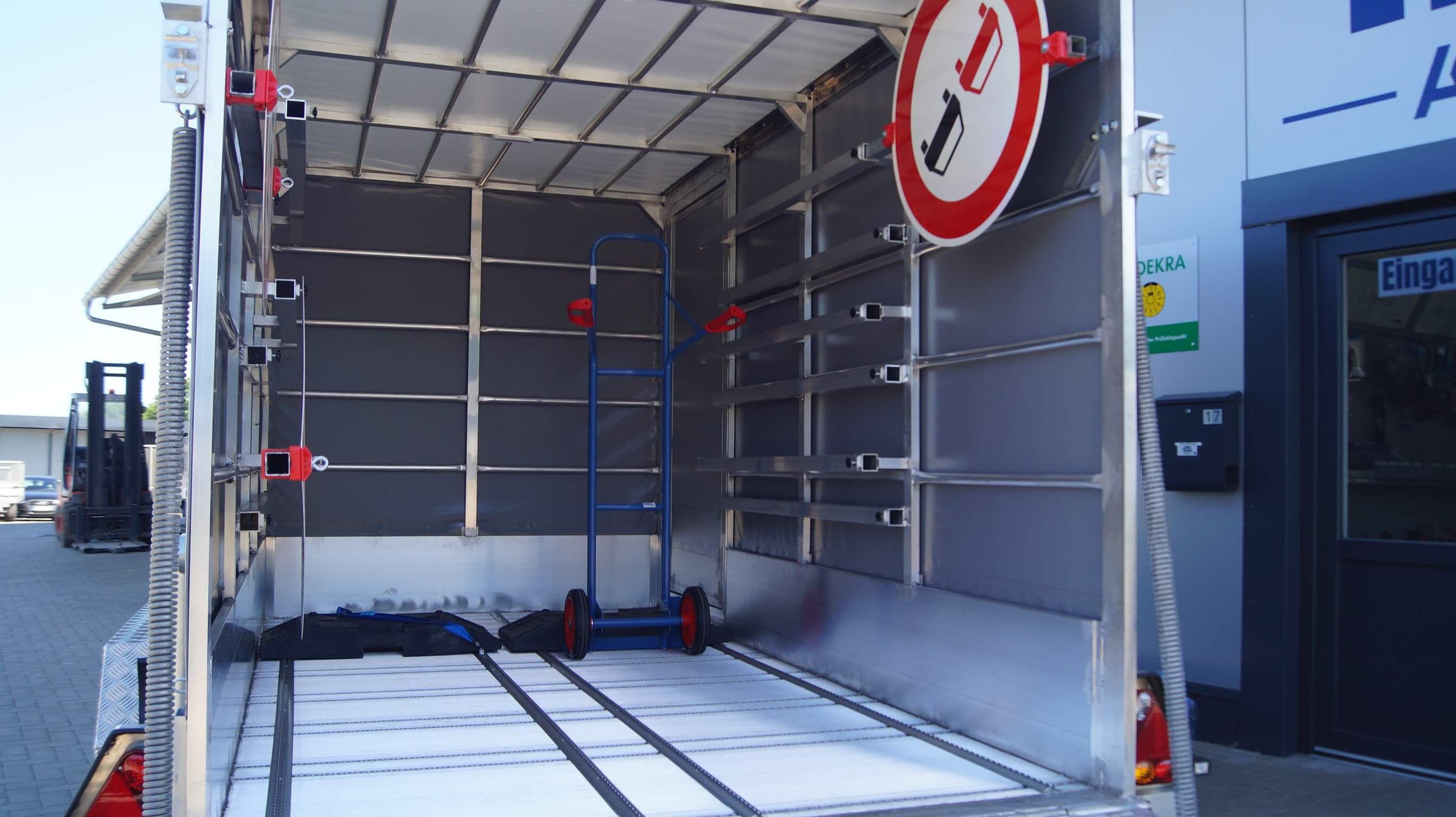 *Straßensicherheitsanhänger* Anhänger Tieflader Aluminium TL30 – Bild 15
