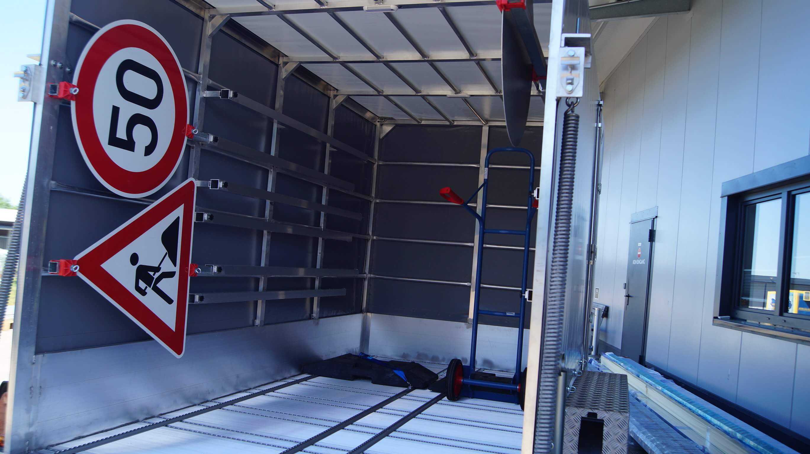 *Straßensicherheitsanhänger* Anhänger Tieflader Aluminium TL30 – Bild 16