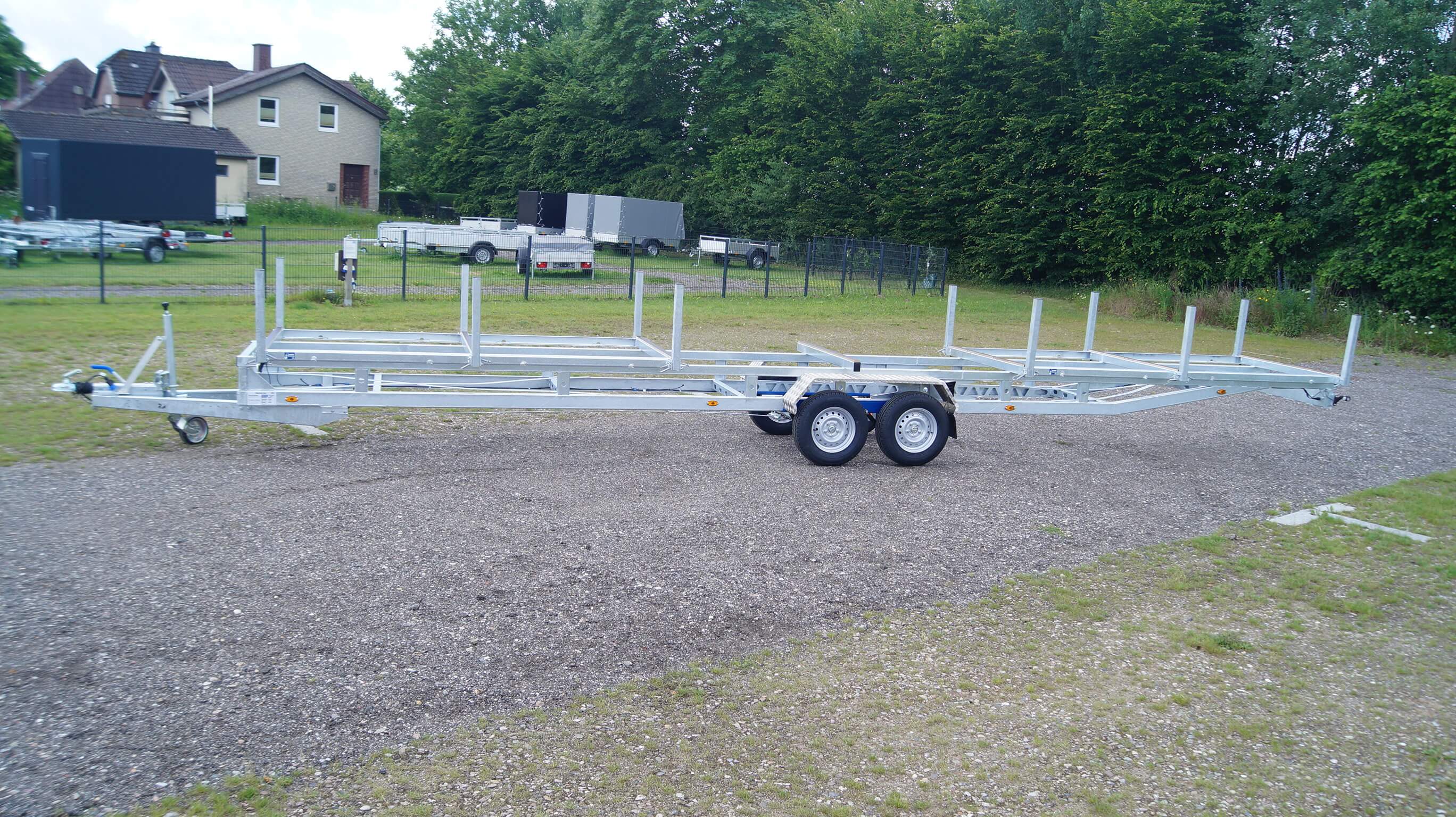 Langmaterialanhänger Rohranhänger 10m 2700kg -Basic- – Bild 5