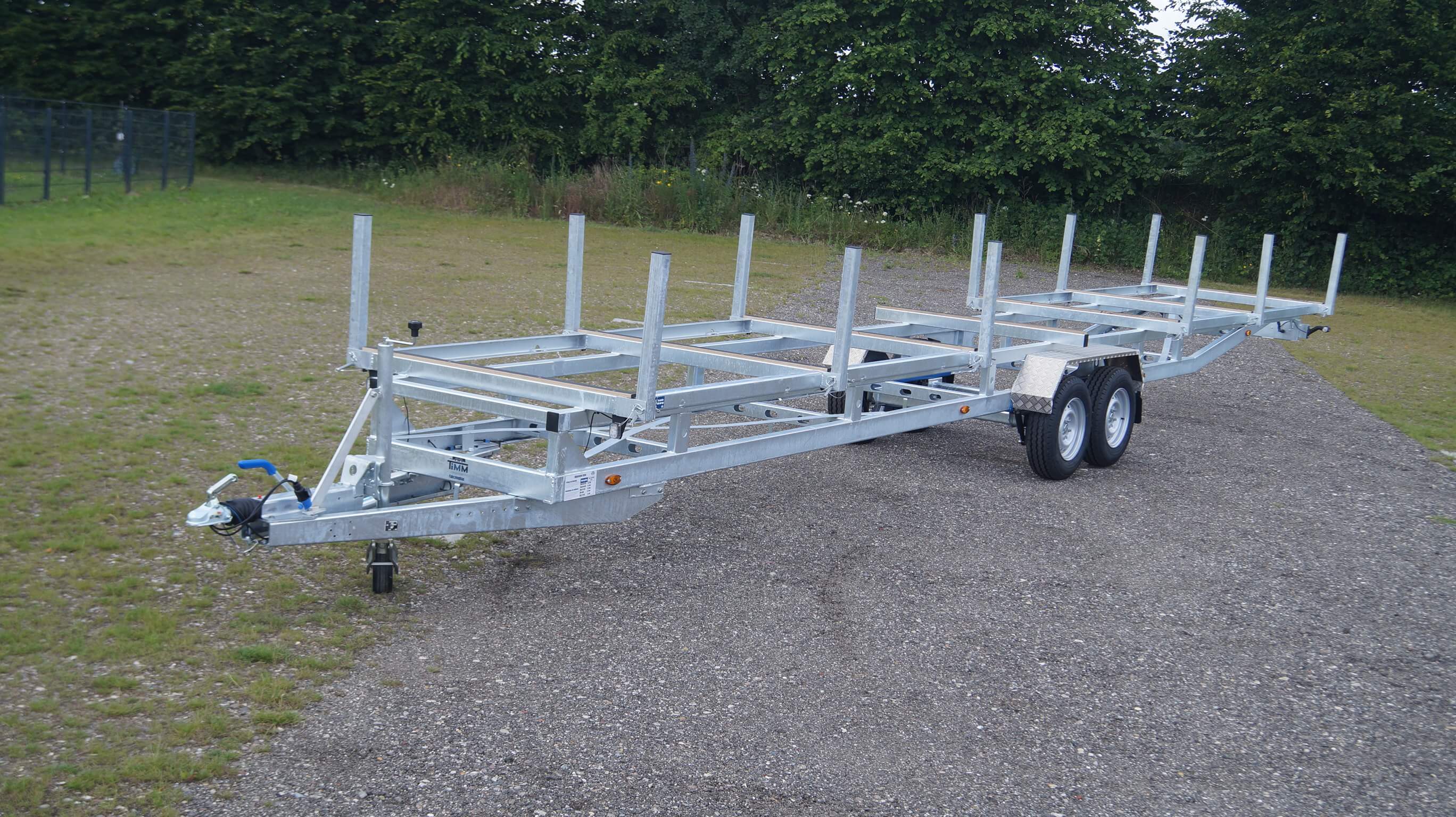 Langmaterialanhänger Rohranhänger 10m 2700kg -Basic- – Bild 2