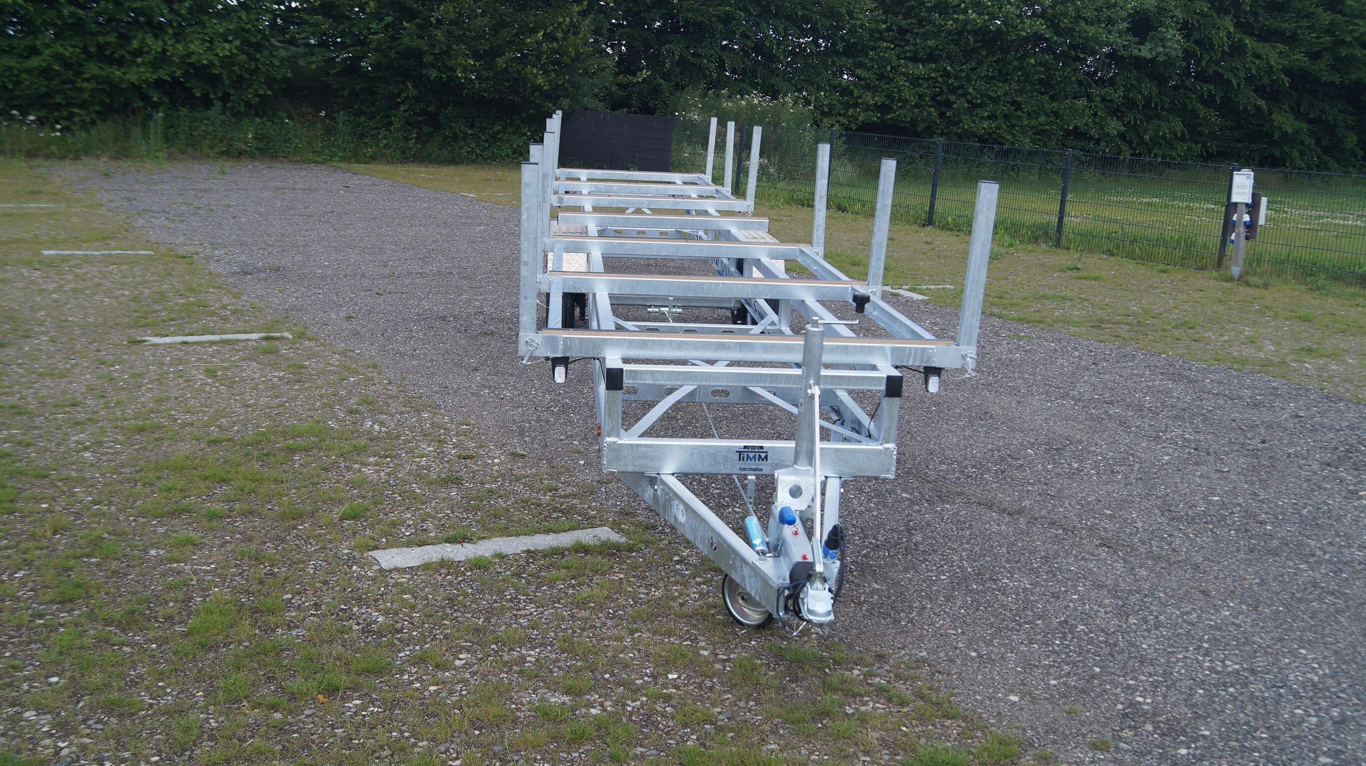 Langmaterialanhänger Rohranhänger 10m 2700kg -Basic- – Bild 4