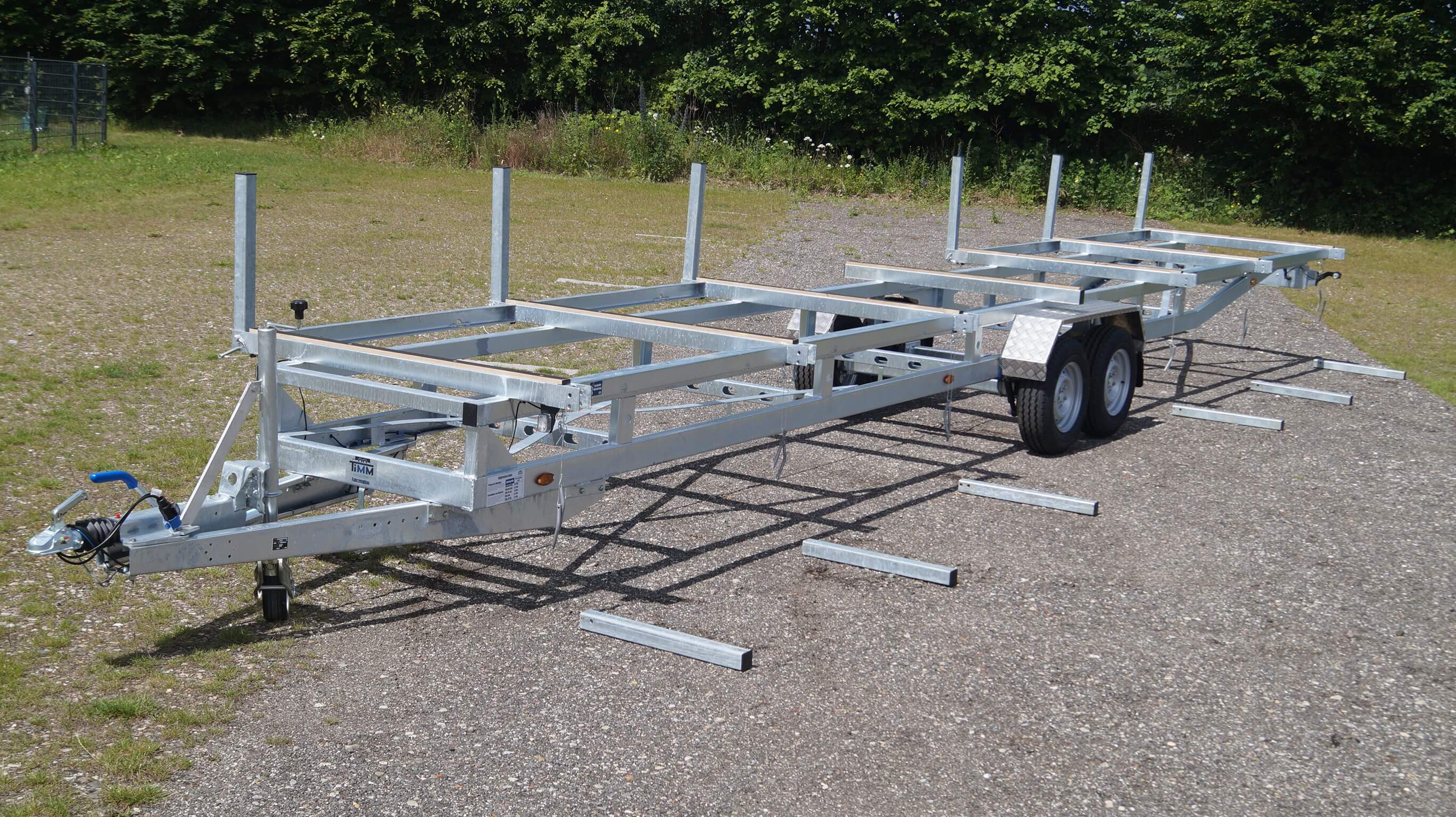 Langmaterialanhänger Rohranhänger 10m 2700kg -Basic- – Bild 16